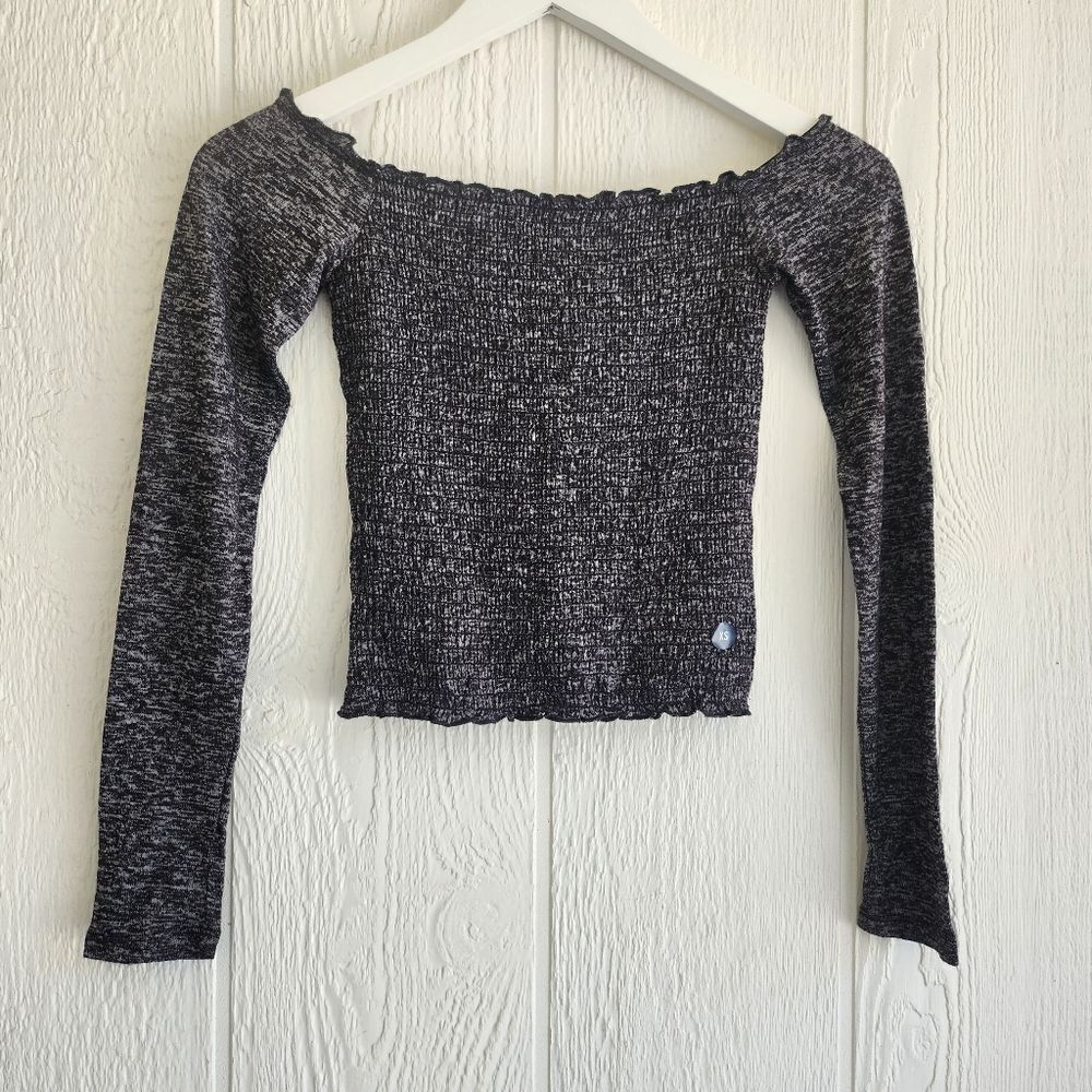 NWT Hollister Gray Blouse